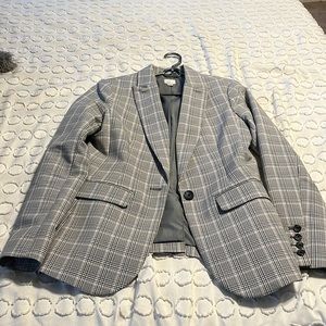 Plaid Blazer